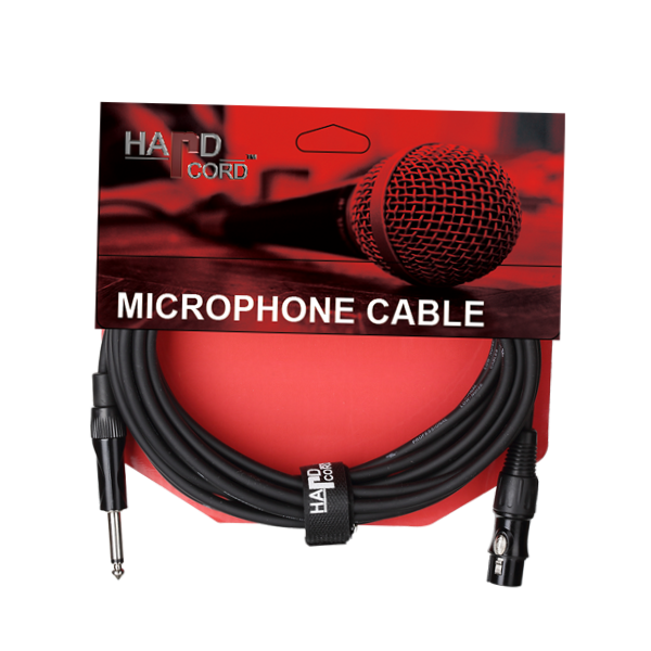 HardCord MSJ-60 микрофонный кабель XLR-Jack mono 6m
