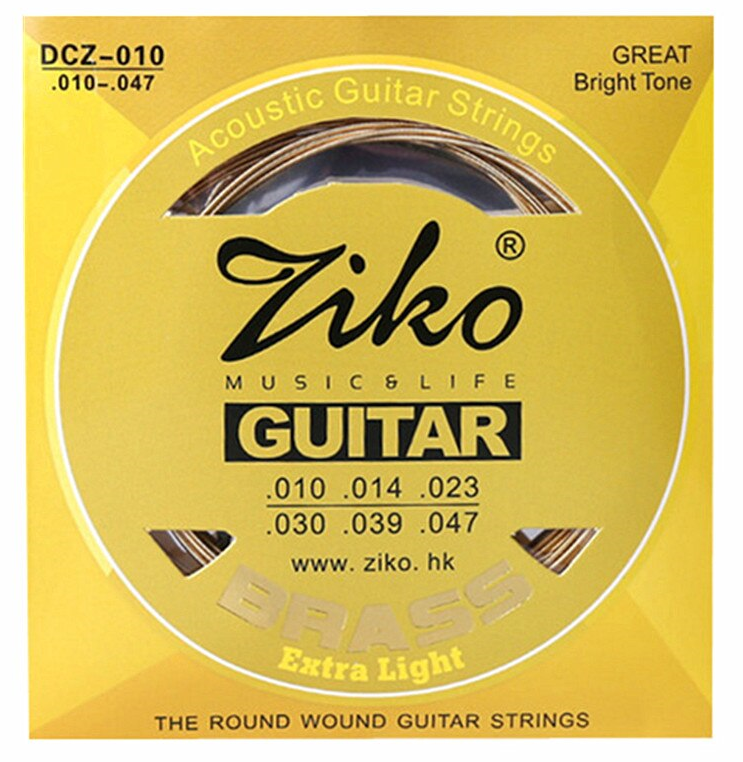 Ziko DCZ-010 комплект струн для акустической гитары