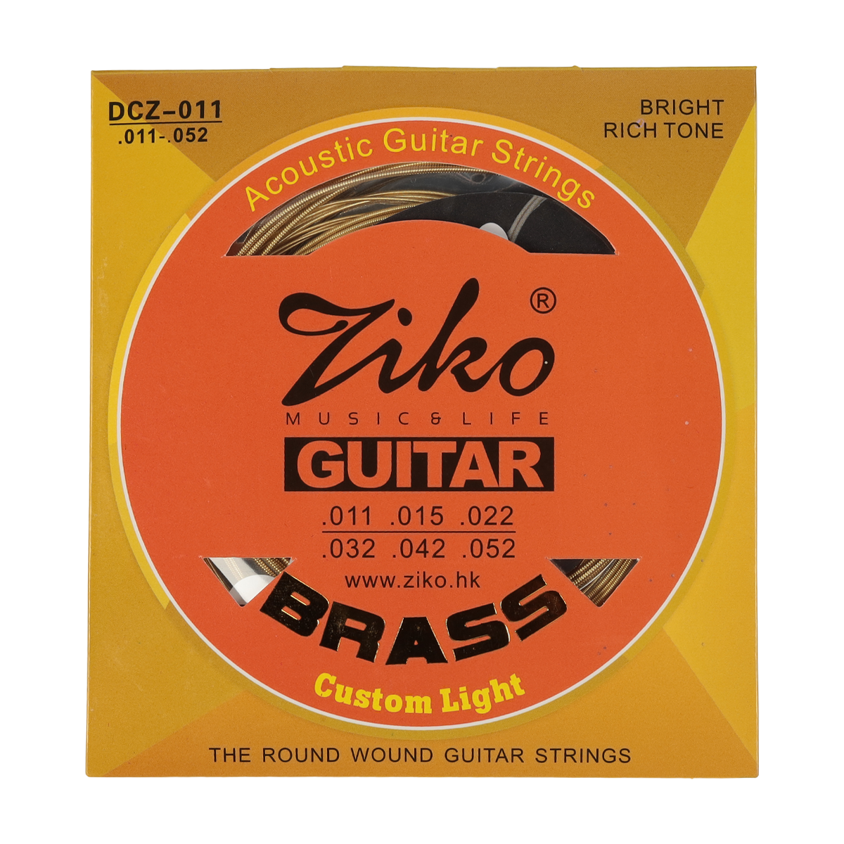 Ziko DCZ-011 комплект струн для акустической гитары
