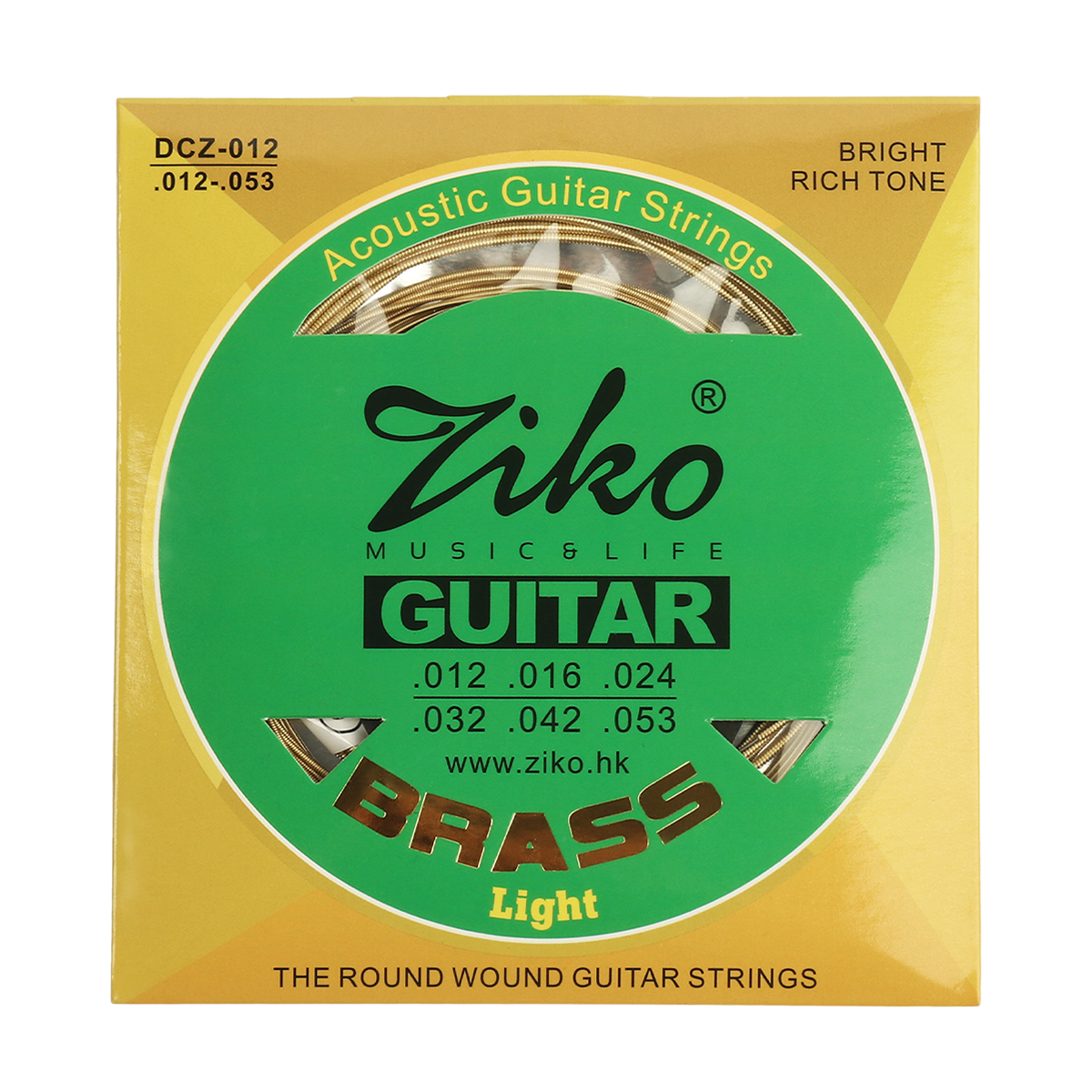 Ziko DCZ-012 комплект струн для акустической гитары